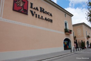 outlet la Roca Village Barcelona