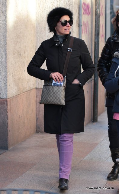 фото людей с улиц Милана, что носят зимой итальянки, как одеваются в Европе Италии зимой